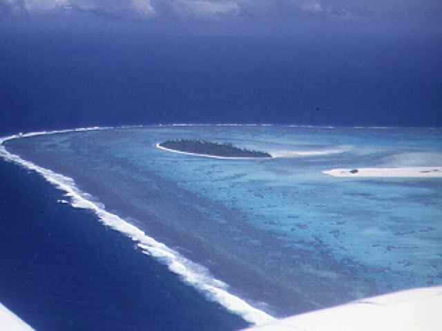 Luftaufnahme Aitutaki
