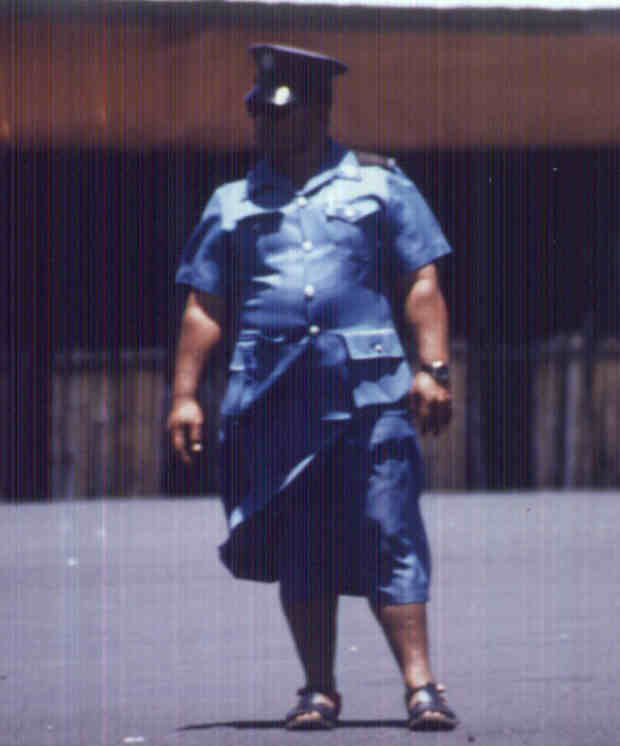 Polizist von Western Samoa